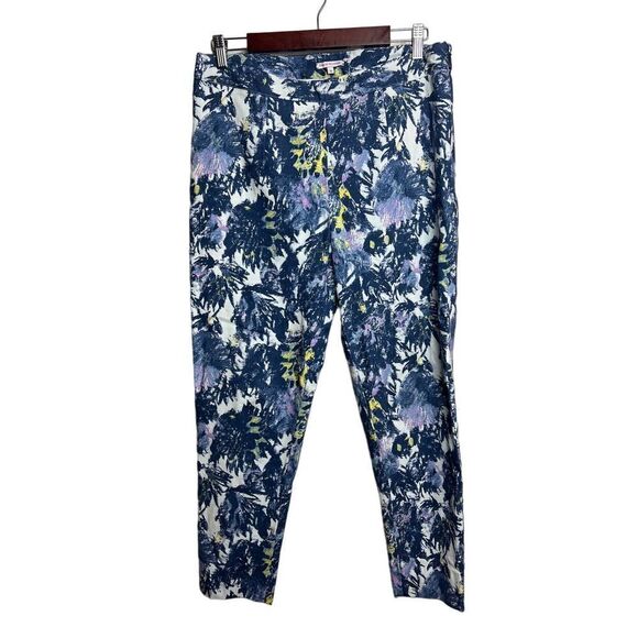 Frances Valentine Lucy Pant in Navy Oyster Sz. 10 - Picture 4 of 8